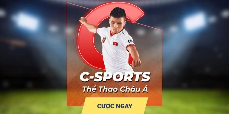 C Sports V9bet: Sảnh Cược Thể Thao Châu Á Số 1 Việt Nam